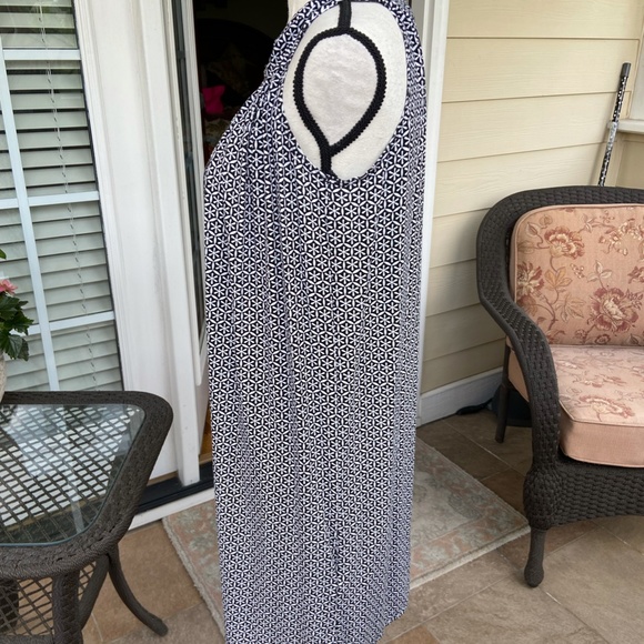 Max Edition Halter Neck Black & White Print Dress - Medium - Very Good Condition - Picture 7 of 11